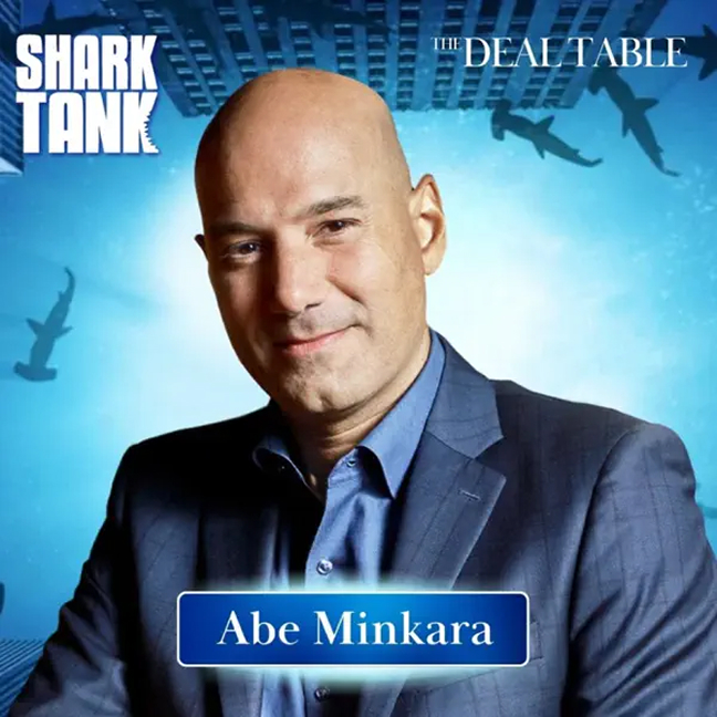 Abe Minkara Shark Tank flyer